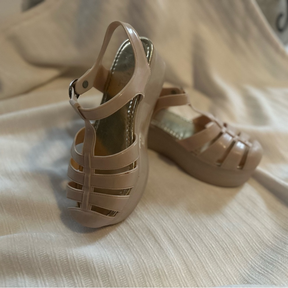Women's Tan Platform Sandals